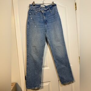 Abercrombie & Fitch Ultra High Rise Blue Jeans Women 28 6R